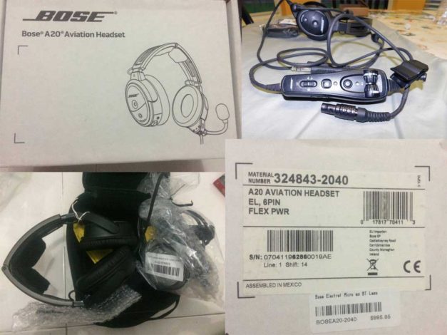 HEADSET BOSE Aviation A20 - Image 5