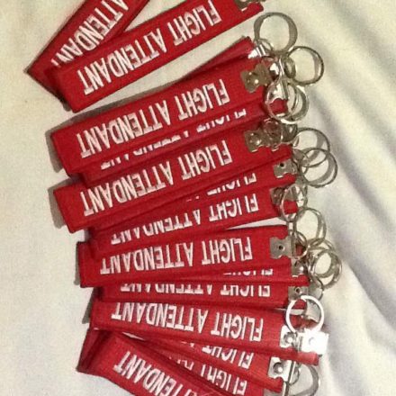 Keychain Flight attendant