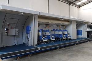 A320 & B737 hybrid cabin training device