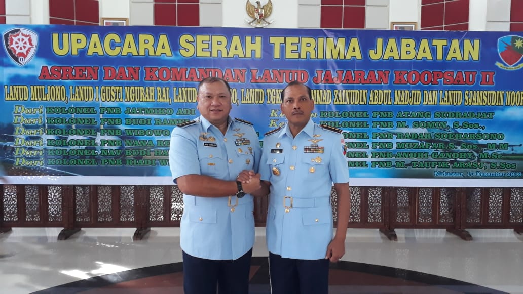 Serah Terima Jabatan Lanud Muljono Surabaya